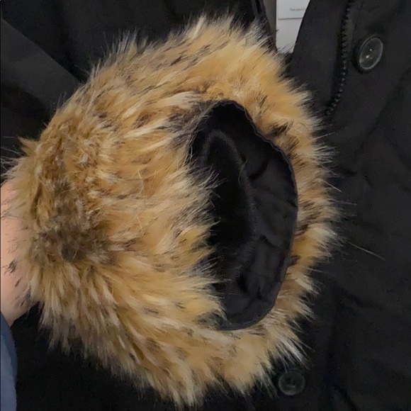 Apparis faux fur coat- Black size L- brand new - Picture 5 of 8